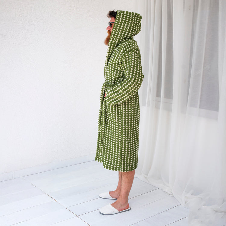 Zeep Naturals | Aegean Collection Aegean Olive Bubble Bathrobes | Zeep Naturals brings you handcrafted soaps, organic cotton towels, and artisan kitchen essentials — all inspired by nature. Discover simple, sustainable living with products designed to soothe your senses and your home.