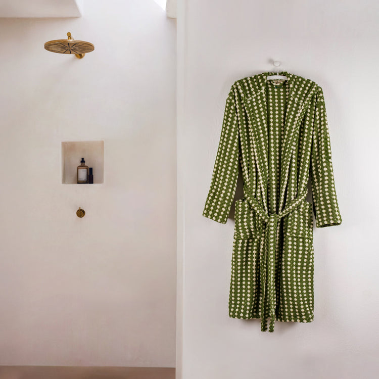 Zeep Naturals | Aegean Collection Aegean Olive Bubble Bathrobes | Zeep Naturals brings you handcrafted soaps, organic cotton towels, and artisan kitchen essentials — all inspired by nature. Discover simple, sustainable living with products designed to soothe your senses and your home.