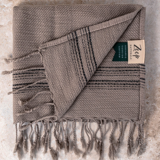 Calvera Kitchen Towels - Island Stone