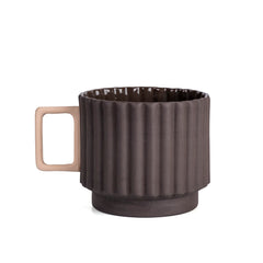 Zeep Naturals | Lydia Collection Modern Ribbed Coffee/Tea Cup | Zeep Naturals brings you handcrafted soaps, organic cotton towels, and artisan kitchen essentials — all inspired by nature. Discover simple, sustainable living with products designed to soothe your senses and your home.