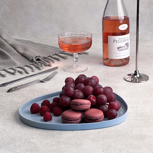 Zeep Naturals | Lydia Collection Amorphous Serving Plate | Zeep Naturals brings you handcrafted soaps, organic cotton towels, and artisan kitchen essentials — all inspired by nature. Discover simple, sustainable living with products designed to soothe your senses and your home.