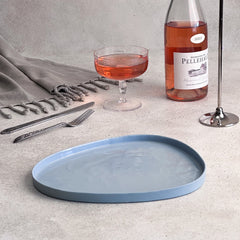 Zeep Naturals | Lydia Collection Amorphous Serving Plate | Zeep Naturals brings you handcrafted soaps, organic cotton towels, and artisan kitchen essentials — all inspired by nature. Discover simple, sustainable living with products designed to soothe your senses and your home.