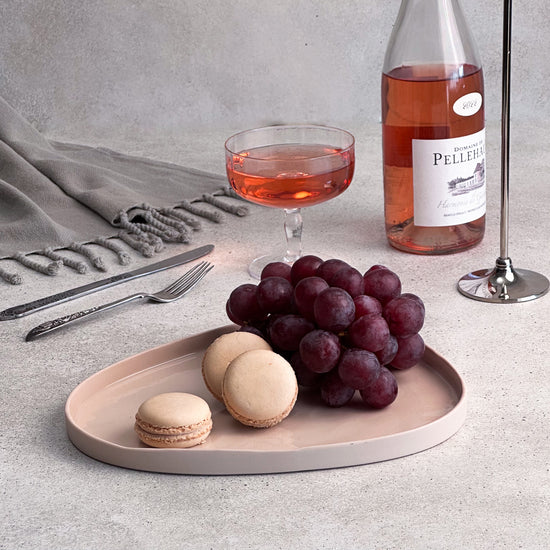 Zeep Naturals | Lydia Collection Amorphous Serving Plate | Zeep Naturals brings you handcrafted soaps, organic cotton towels, and artisan kitchen essentials — all inspired by nature. Discover simple, sustainable living with products designed to soothe your senses and your home.