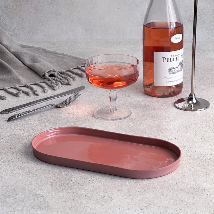 Zeep Naturals | Lydia Collection Oval Serving Plate | Zeep Naturals brings you handcrafted soaps, organic cotton towels, and artisan kitchen essentials — all inspired by nature. Discover simple, sustainable living with products designed to soothe your senses and your home.