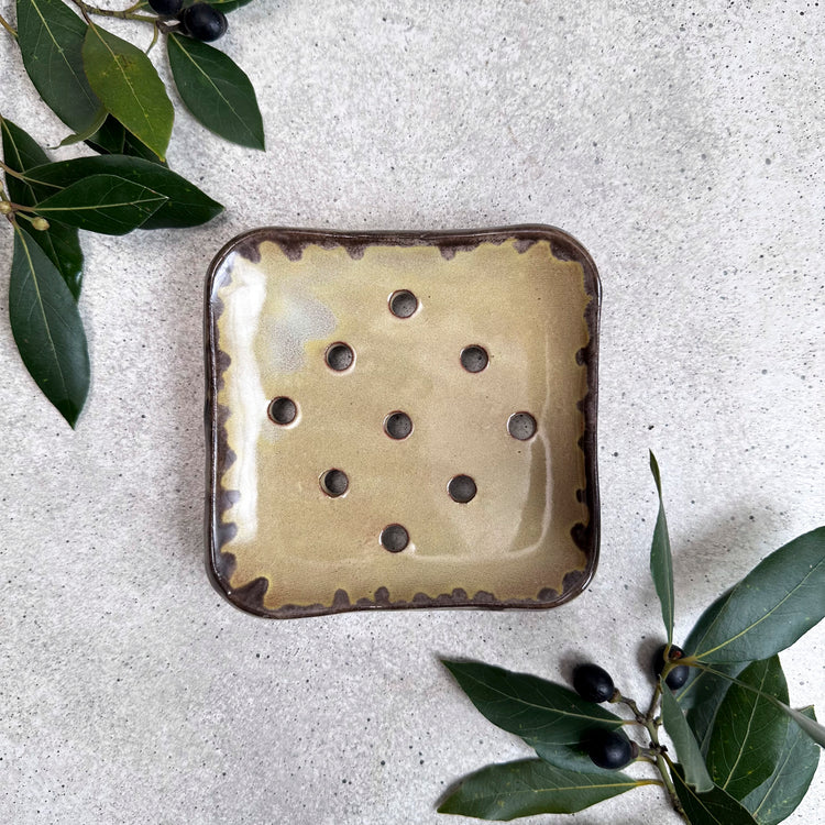 Zeep Naturals | Aegean Collection Ceramic Soap Coaster | Zeep Naturals brings you handcrafted soaps, organic cotton towels, and artisan kitchen essentials — all inspired by nature. Discover simple, sustainable living with products designed to soothe your senses and your home.