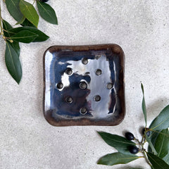 Zeep Naturals | Aegean Collection Ceramic Soap Coaster | Zeep Naturals brings you handcrafted soaps, organic cotton towels, and artisan kitchen essentials — all inspired by nature. Discover simple, sustainable living with products designed to soothe your senses and your home.