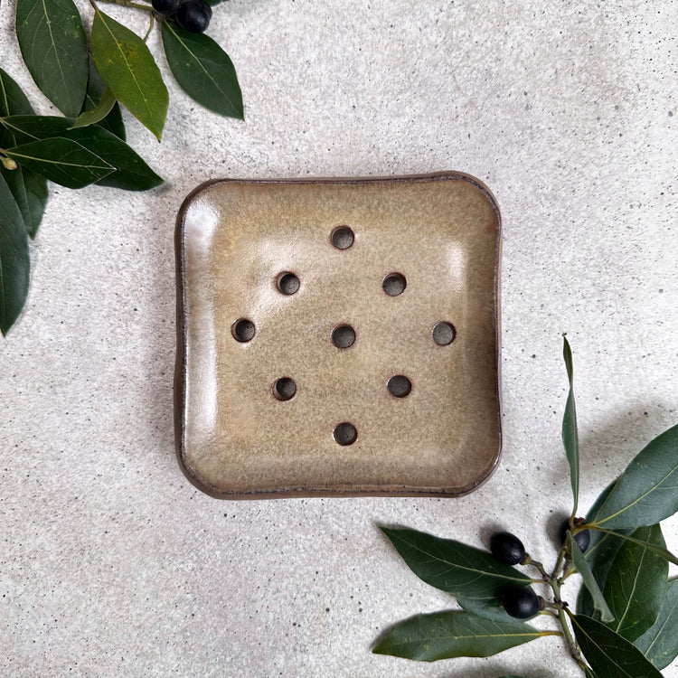 Zeep Naturals | Aegean Collection Ceramic Soap Coaster | Zeep Naturals brings you handcrafted soaps, organic cotton towels, and artisan kitchen essentials — all inspired by nature. Discover simple, sustainable living with products designed to soothe your senses and your home.