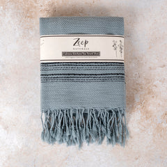 Calvera Kitchen Towels - Aegean Mist