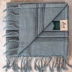 Calvera Kitchen Towels - Aegean Mist