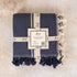 Zeep Naturals | Quiet Loom Vinora Blankets Indigo Night | Zeep Naturals brings you handcrafted soaps, organic cotton towels, and artisan kitchen essentials — all inspired by nature. Discover simple, sustainable living with products designed to soothe your senses and your home.