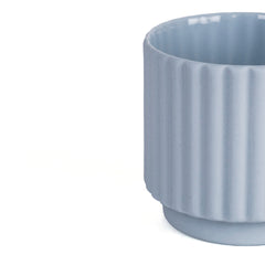Zeep Naturals | Lydia Collection Modern Ribbed Espresso Cup | Zeep Naturals brings you handcrafted soaps, organic cotton towels, and artisan kitchen essentials — all inspired by nature. Discover simple, sustainable living with products designed to soothe your senses and your home.