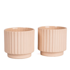 Zeep Naturals | Lydia Collection Modern Ribbed Espresso Cup | Zeep Naturals brings you handcrafted soaps, organic cotton towels, and artisan kitchen essentials — all inspired by nature. Discover simple, sustainable living with products designed to soothe your senses and your home.