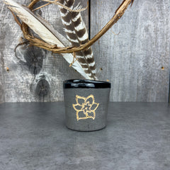 Zeep Naturals | Natural Stoneware Handmade Milk Dispenser | Daffodil Black | Zeep Naturals brings you handcrafted soaps, organic cotton towels, and artisan kitchen essentials — all inspired by nature. Discover simple, sustainable living with products designed to soothe your senses and your home.
