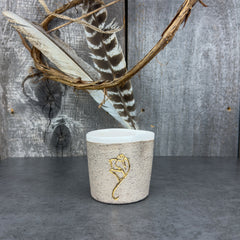 Zeep Naturals | Natural Stoneware Handmade Milk Dispenser | Poppy Neutral | Zeep Naturals brings you handcrafted soaps, organic cotton towels, and artisan kitchen essentials — all inspired by nature. Discover simple, sustainable living with products designed to soothe your senses and your home.