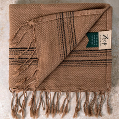 Calvera Kitchen Towels - Golden Sand
