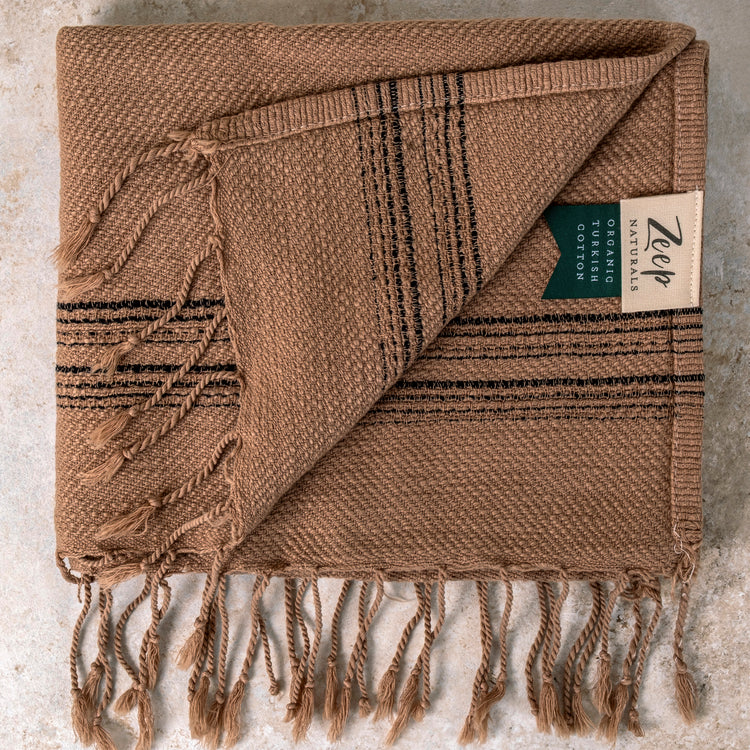 Calvera Kitchen Towels - Golden Sand