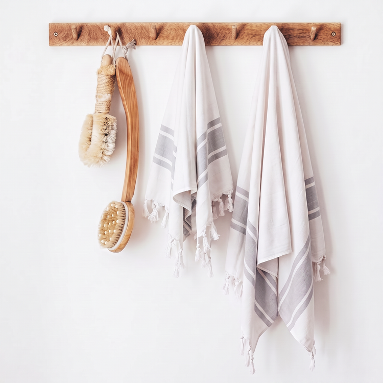 Aeris Terry Towel Sets - Morning Haze - Morning Haze 01A