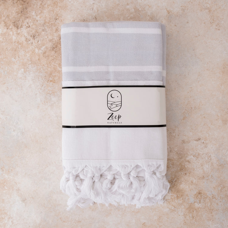 Aeris Terry Towel Sets - Morning Haze - Morning Haze 01