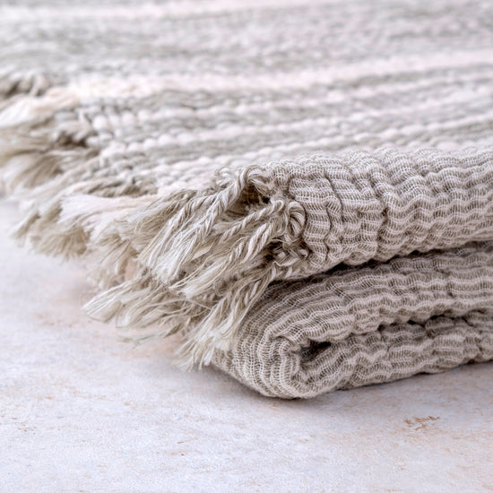 Zeep Naturals | Muslin Collection Loomlight Drift Muslin Towels | Zeep Naturals brings you handcrafted soaps, organic cotton towels, and artisan kitchen essentials — all inspired by nature. Discover simple, sustainable living with products designed to soothe your senses and your home.