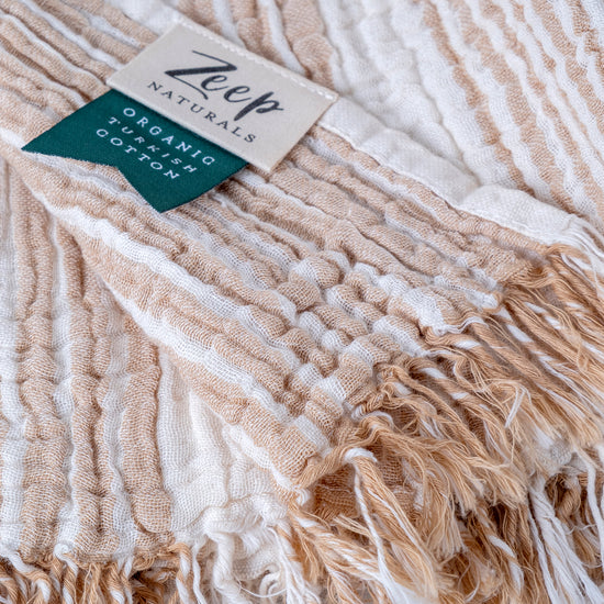 Zeep Naturals | Muslin Collection Loomlight Drift Muslin Towels | Zeep Naturals brings you handcrafted soaps, organic cotton towels, and artisan kitchen essentials — all inspired by nature. Discover simple, sustainable living with products designed to soothe your senses and your home.