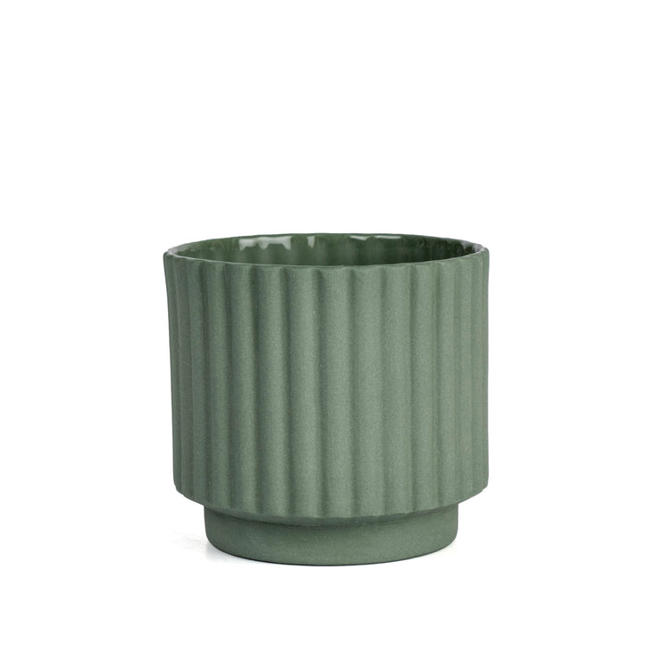 Lydia Collection Modern Ribbed Espresso Cup