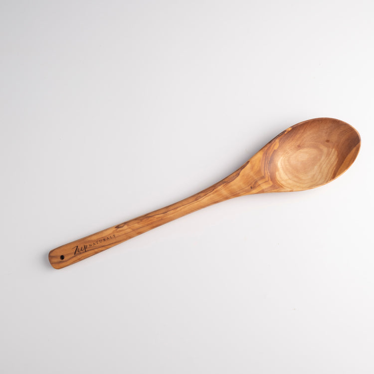 Zeep Naturals | Olive Wood Stir Spoon | Catskills-inspired artisan natural soaps, luxurious Turkish towels, bathrobes, throws, and bedding. Discover handmade coffee cups, milk dispensers, and olive wood kitchen utensils—crafted with care for your home