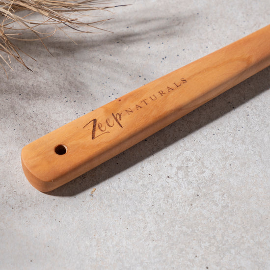 Zeep Naturals | Olive Wood Stir Spoon | Catskills-inspired artisan natural soaps, luxurious Turkish towels, bathrobes, throws, and bedding. Discover handmade coffee cups, milk dispensers, and olive wood kitchen utensils—crafted with care for your home