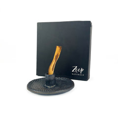 Zeep Naturals | Handmade Ceramic Palo Santo Holder Thunderstorm | Zeep Naturals brings you handcrafted soaps, organic cotton towels, and artisan kitchen essentials — all inspired by nature. Discover simple, sustainable living with products designed to soothe your senses and your home.