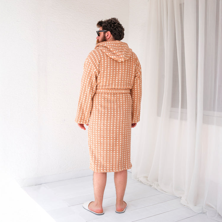 Zeep Naturals | Aegean Collection Almond Cream Bubble Bathrobes | Zeep Naturals brings you handcrafted soaps, organic cotton towels, and artisan kitchen essentials — all inspired by nature. Discover simple, sustainable living with products designed to soothe your senses and your home.