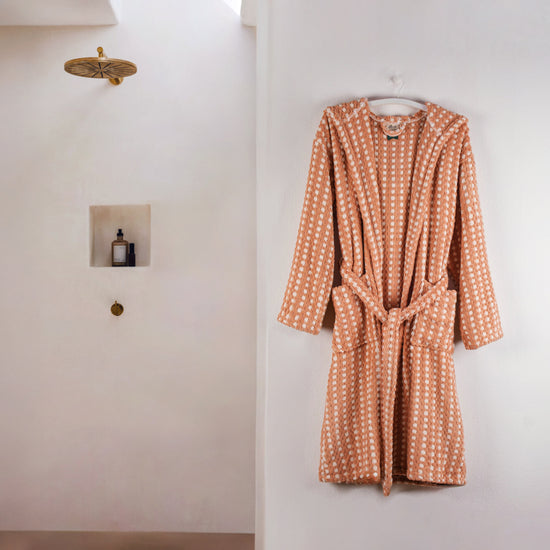 Zeep Naturals | Aegean Collection Almond Cream Bubble Bathrobes | Zeep Naturals brings you handcrafted soaps, organic cotton towels, and artisan kitchen essentials — all inspired by nature. Discover simple, sustainable living with products designed to soothe your senses and your home.