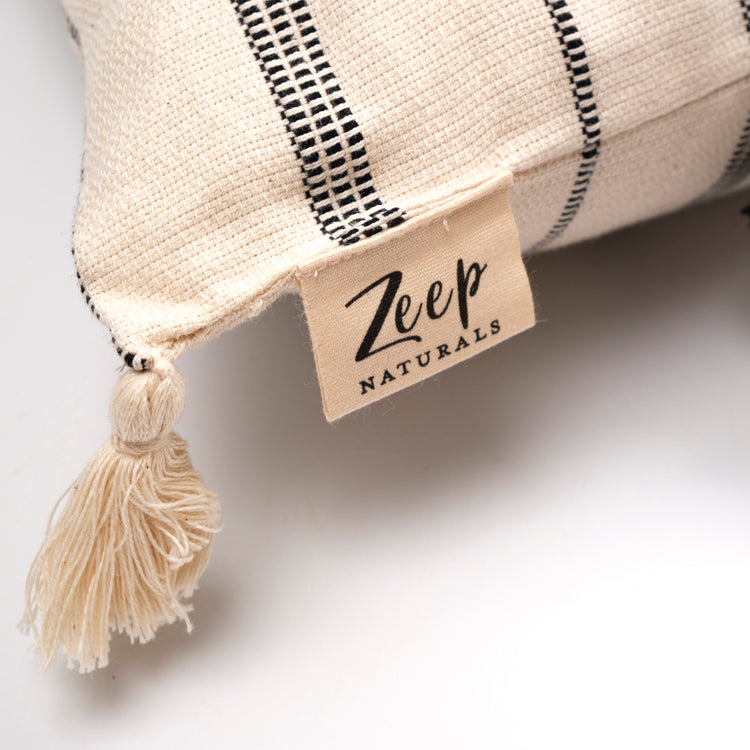 Zeep Naturals | Riviera Loom Pillow Cover | Zeep Naturals brings you handcrafted soaps, organic cotton towels, and artisan kitchen essentials — all inspired by nature. Discover simple, sustainable living with products designed to soothe your senses and your home.