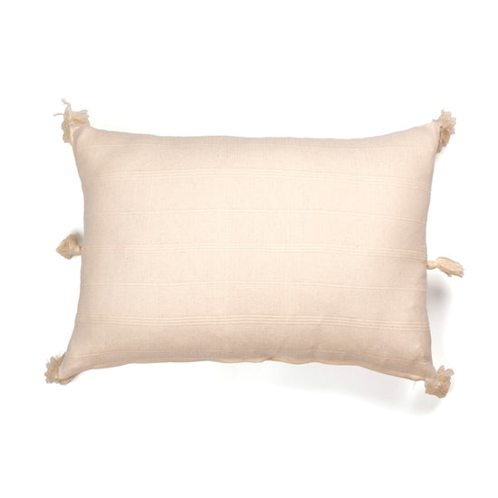 Zeep Naturals | Riviera Loom Pillow Cover Soft Linen Rectangular | Zeep Naturals brings you handcrafted soaps, organic cotton towels, and artisan kitchen essentials — all inspired by nature. Discover simple, sustainable living with products designed to soothe your senses and your home.