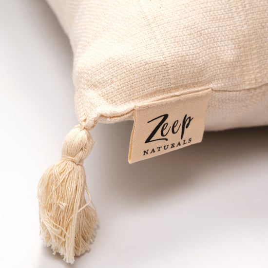 Zeep Naturals | Riviera Loom Pillow Cover | Zeep Naturals brings you handcrafted soaps, organic cotton towels, and artisan kitchen essentials — all inspired by nature. Discover simple, sustainable living with products designed to soothe your senses and your home.