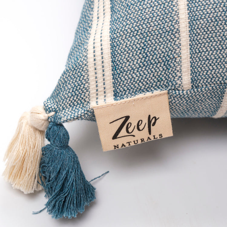 Zeep Naturals | Riviera Loom Pillow Cover | Zeep Naturals brings you handcrafted soaps, organic cotton towels, and artisan kitchen essentials — all inspired by nature. Discover simple, sustainable living with products designed to soothe your senses and your home.