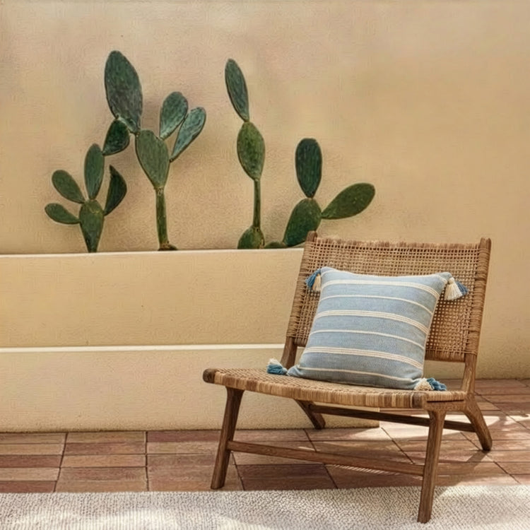 Zeep Naturals | Riviera Loom Pillow Cover | Zeep Naturals brings you handcrafted soaps, organic cotton towels, and artisan kitchen essentials — all inspired by nature. Discover simple, sustainable living with products designed to soothe your senses and your home.