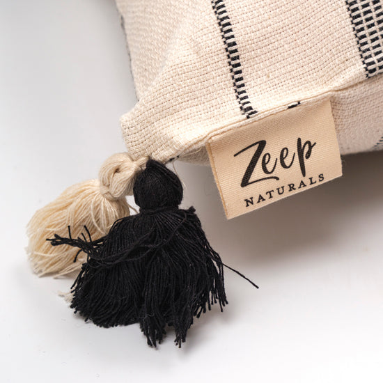 Zeep Naturals | Riviera Loom Pillow Cover | Zeep Naturals brings you handcrafted soaps, organic cotton towels, and artisan kitchen essentials — all inspired by nature. Discover simple, sustainable living with products designed to soothe your senses and your home.