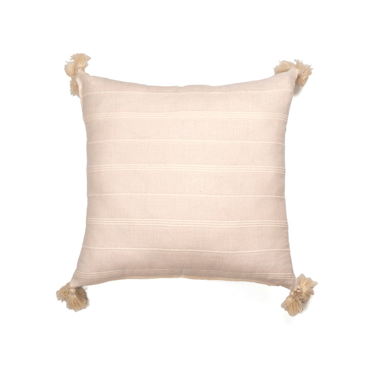 Zeep Naturals | Riviera Loom Pillow Cover Soft Linen Square | Zeep Naturals brings you handcrafted soaps, organic cotton towels, and artisan kitchen essentials — all inspired by nature. Discover simple, sustainable living with products designed to soothe your senses and your home.