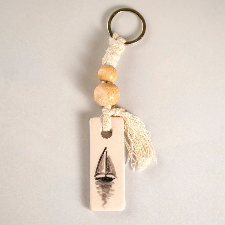 Handmade Ceramic Keychains