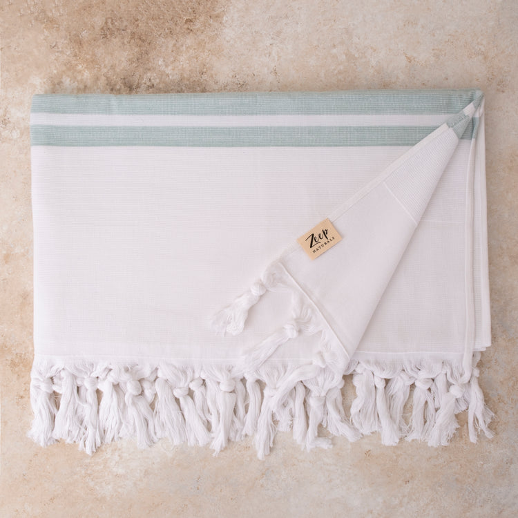 Aeris Terry Towel Sets - Shore Sage - Shore Sage 04