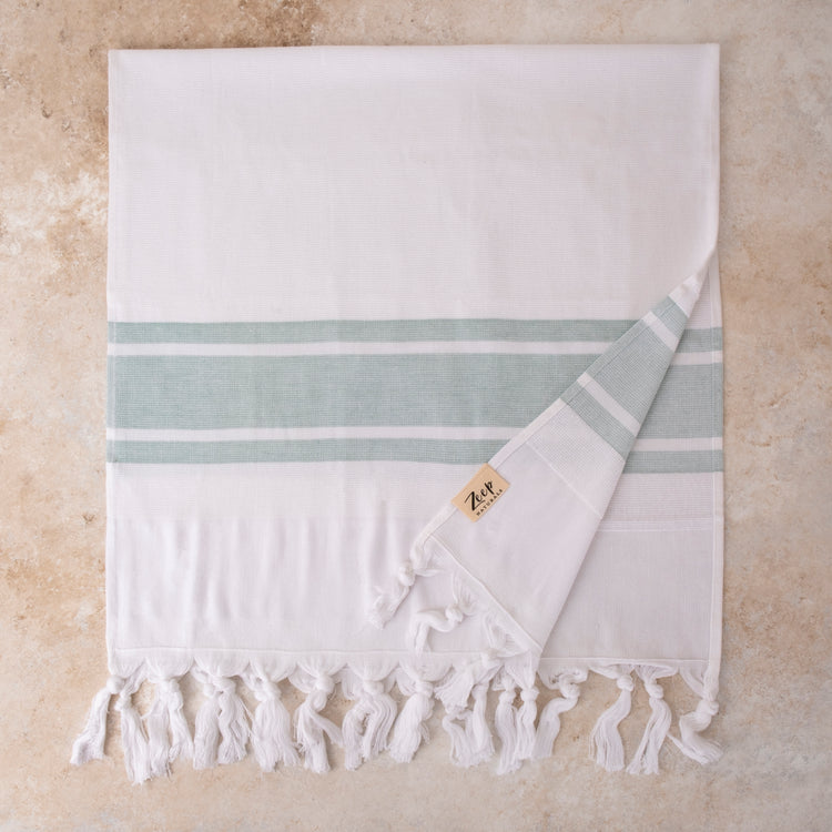 Aeris Terry Towel Sets - Shore Sage - Shore Sage 06