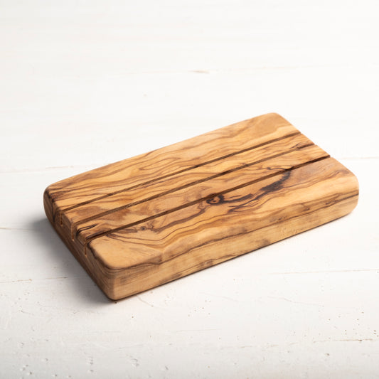 Flat Grill Olive Wood Soap Coaster