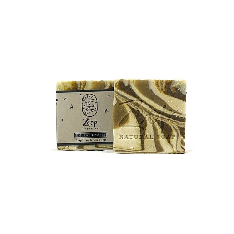 Zeep Naturals | Emerald Waves Emerald Waves Large | Catskills-inspired artisan natural soaps, luxurious Turkish towels, bathrobes, throws, and bedding. Discover handmade coffee cups, milk dispensers, and olive wood kitchen utensils—crafted with care for your home