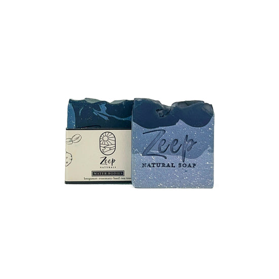 Zeep Naturals | Water Bodies Water Bodies Large | Catskills-inspired artisan natural soaps, luxurious Turkish towels, bathrobes, throws, and bedding. Discover handmade coffee cups, milk dispensers, and olive wood kitchen utensils—crafted with care for your home