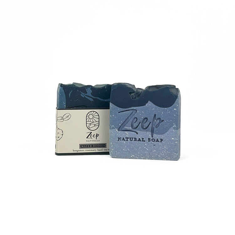 Zeep Naturals | Water Bodies Water Bodies Large | Catskills-inspired artisan natural soaps, luxurious Turkish towels, bathrobes, throws, and bedding. Discover handmade coffee cups, milk dispensers, and olive wood kitchen utensils—crafted with care for your home