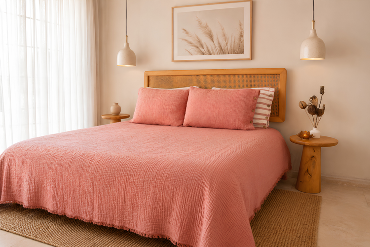 Zeep Naturals | Muslin Cloud Core Coverlet Sets | Zeep Naturals brings you handcrafted soaps, organic cotton towels, and artisan kitchen essentials — all inspired by nature. Discover simple, sustainable living with products designed to soothe your senses and your home.