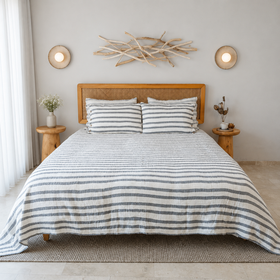 Zeep Naturals | Muslin Cloud Signature Coverlet Sets | Zeep Naturals brings you handcrafted soaps, organic cotton towels, and artisan kitchen essentials — all inspired by nature. Discover simple, sustainable living with products designed to soothe your senses and your home.