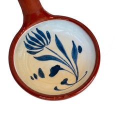 Zeep Naturals | Troy Collection Ceramic Ladle with Wooden Handle | Zeep Naturals brings you handcrafted soaps, organic cotton towels, and artisan kitchen essentials — all inspired by nature. Discover simple, sustainable living with products designed to soothe your senses and your home.