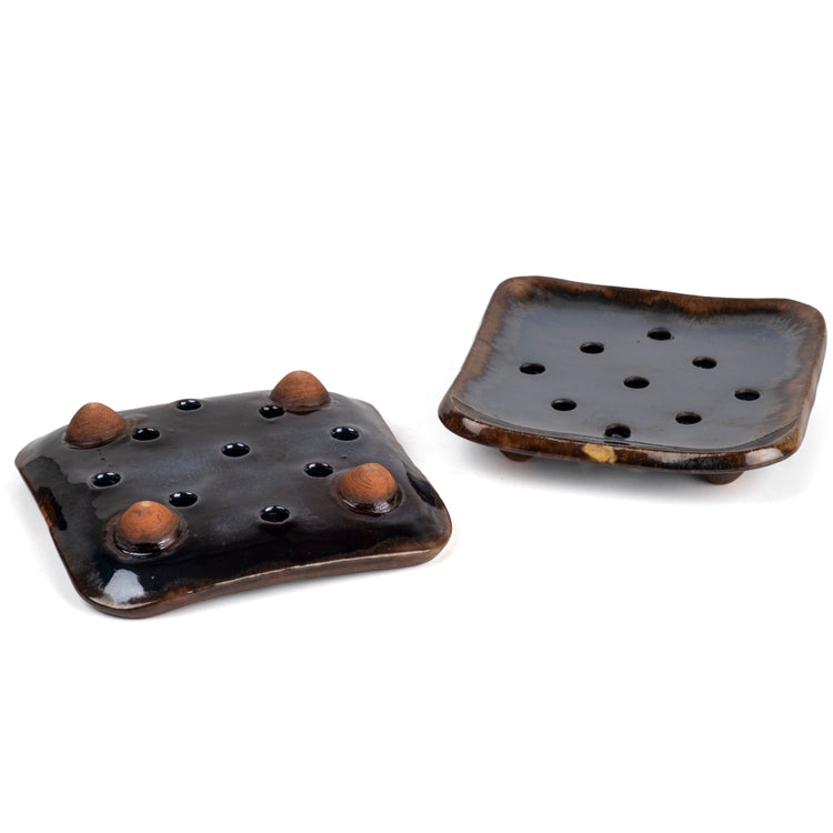Zeep Naturals | Aegean Collection Ceramic Soap Coaster | Zeep Naturals brings you handcrafted soaps, organic cotton towels, and artisan kitchen essentials — all inspired by nature. Discover simple, sustainable living with products designed to soothe your senses and your home.