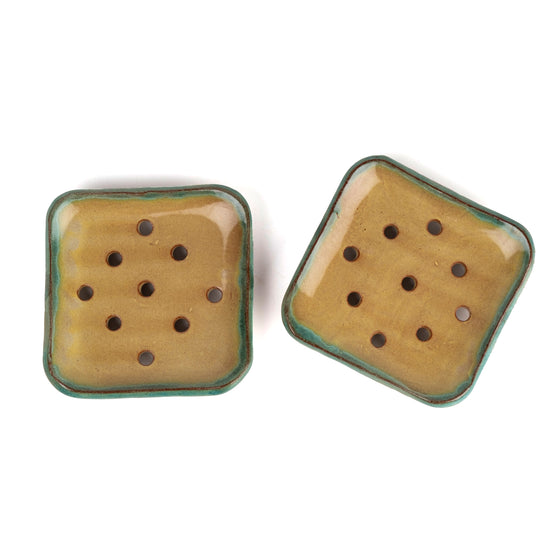 Zeep Naturals | Aegean Collection Ceramic Soap Coaster | Zeep Naturals brings you handcrafted soaps, organic cotton towels, and artisan kitchen essentials — all inspired by nature. Discover simple, sustainable living with products designed to soothe your senses and your home.