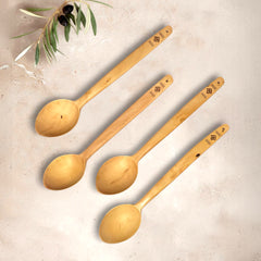 Zeep Naturals | Boxwood Heritage Medium Stir Spoon | Zeep Naturals brings you handcrafted soaps, organic cotton towels, and artisan kitchen essentials — all inspired by nature. Discover simple, sustainable living with products designed to soothe your senses and your home.